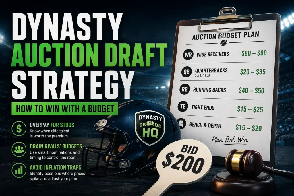 dynasty auction draft strategy